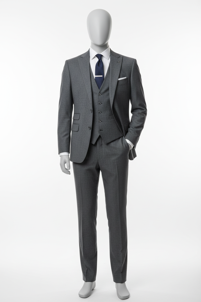 Rovanto Men's Three Piece Suit